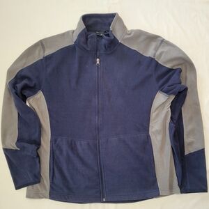 Mens Port Authority Blue Fleece Size Large